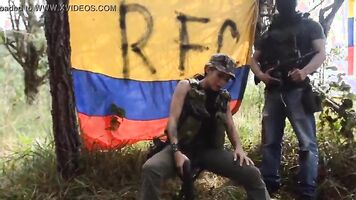 Foreign male reporter captured and fucked by crazy Latina gang