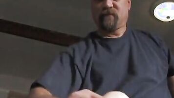 Rape sex with sucking dick all over her!,