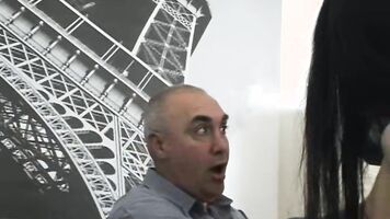 Hot milf has violent sex with forced anal in a homemade porn. Brutal penetration and powerful sucking.
