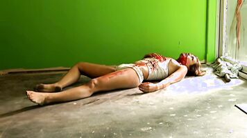 17. Brutal rape of hot girl in free rape porn movie.