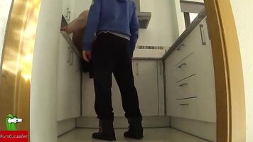 They decide to fuck and masturbate in the kitchen IV 017