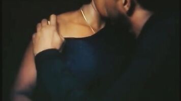 Sinhala movie hot aunty boobs press and suck