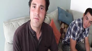 Cock sucking scenes with a hot young girl in a brutal fuck movie.